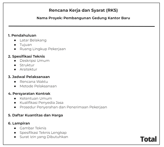 RKS proyek