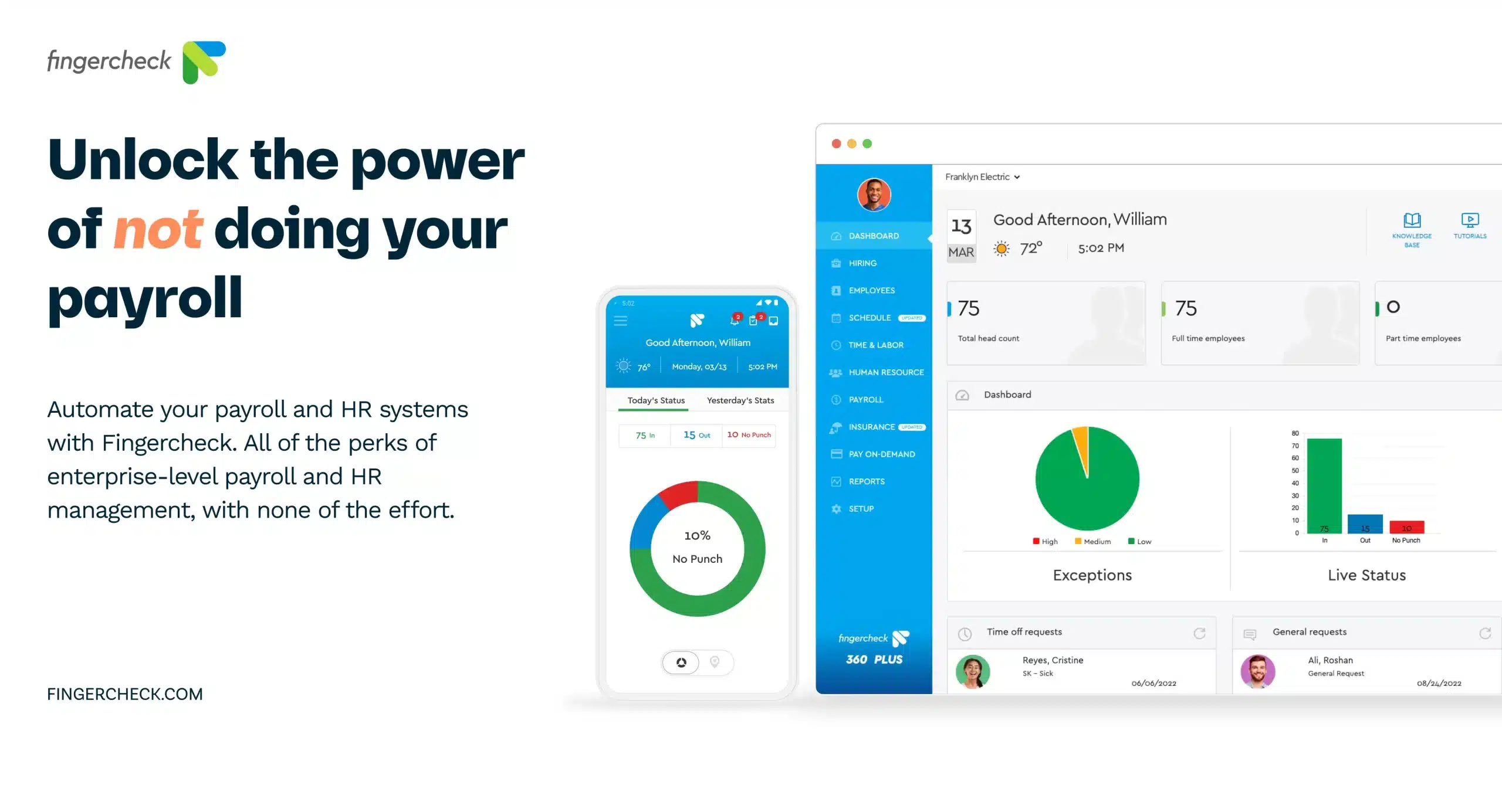 fingercheck payroll software