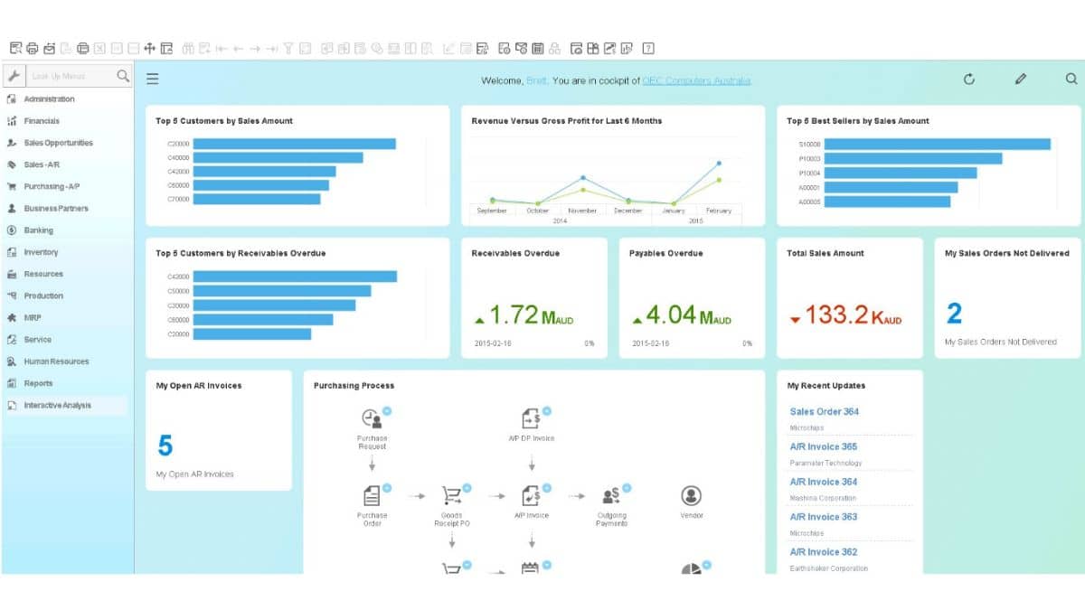 sap business one